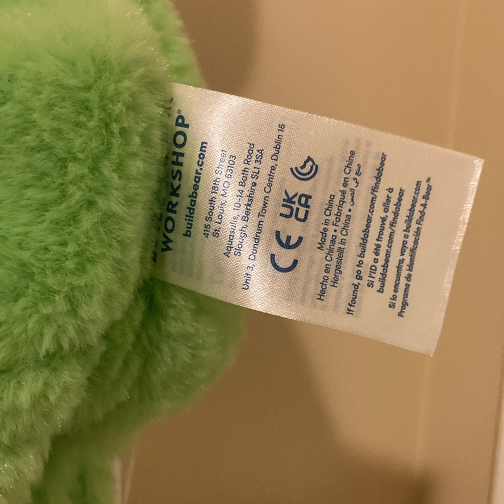 🐸 Brand new with tags - Spring Frog Build a bear - Picture 6 of 8